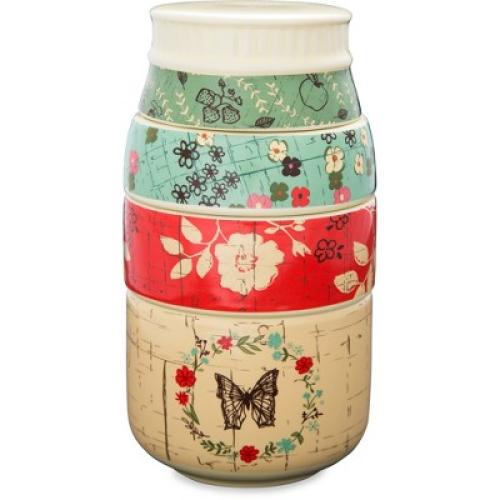 Live Simply 6 x 3.5 Stacked Measuring Cups