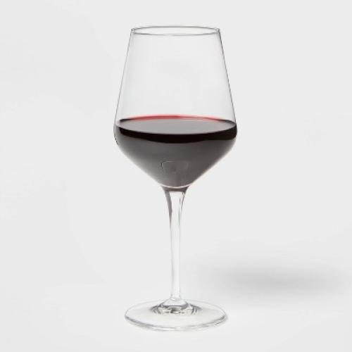 22oz 4pk Glass Atherton Red Wine Glasses - (missing 2)