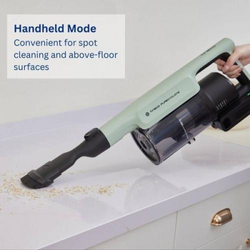 Tineco GO Pet Cordless Stick Vacuum with ZeroTangle Brush Technology Seafoam Green: HEPA Filter, Pet Hair, Multi-Surface