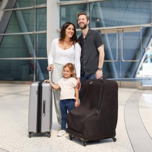 J.L. Childress Spinner Wheelie Deluxe Car Seat Travel Bag