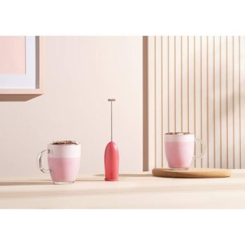 Color pink Bodum Schiuma Milk Frother Pink