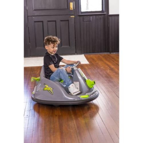 Flybar Blaster Bumper Powered Ride-On Car - Gray
