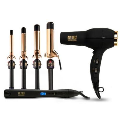 Hot Tools Signature Series Gold Curling Iron/Wand - 1 ¼