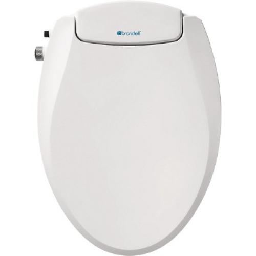 Brondell  EcoSeat Elongated White Bidet Seat with Adjustable Pressure S101-EW