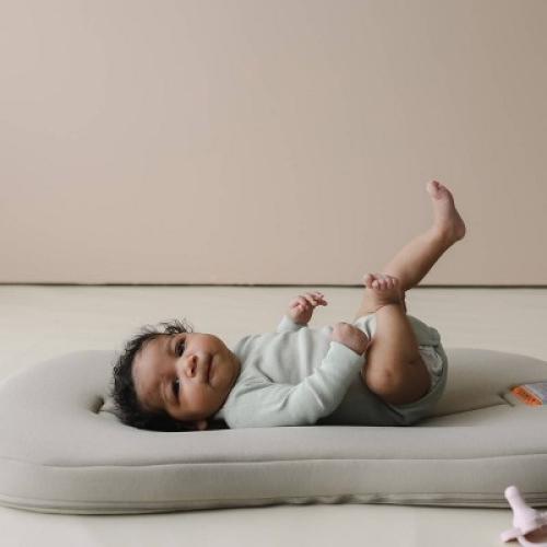 Snuggle Me Organic Curve Infant Lounger - Birch