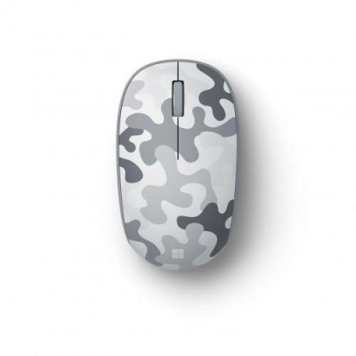 Microsoft Bluetooth Mouse Arctic Camo - Wireless Connectivity - Bluetooth Connectivity - Swift Pair for easy pairing - 33ft Wireless Range