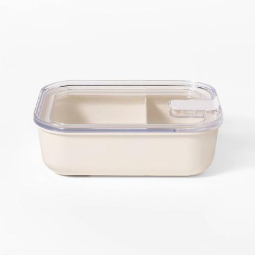 Bento Meal Prep Food Storage Container Cream - Figmint™