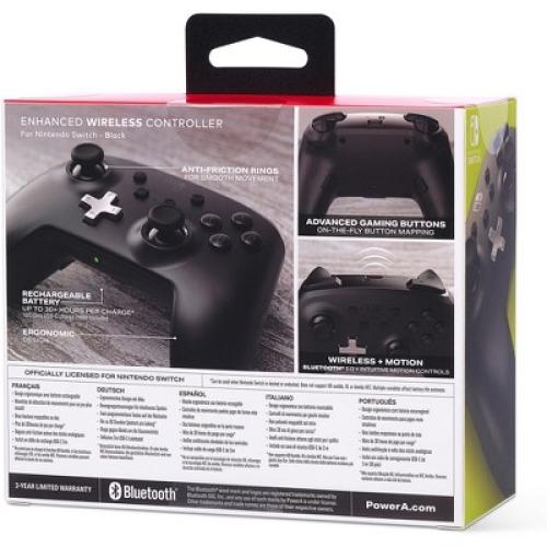 PowerA Enhanced Wireless Controller for Nintendo Switch -Black