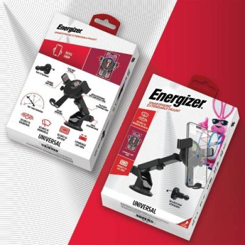 Energizer Car Accessory Dash and Window Extendable Mount: Automotive Electronics, iPhone Holder, Black, 1-Year Warranty