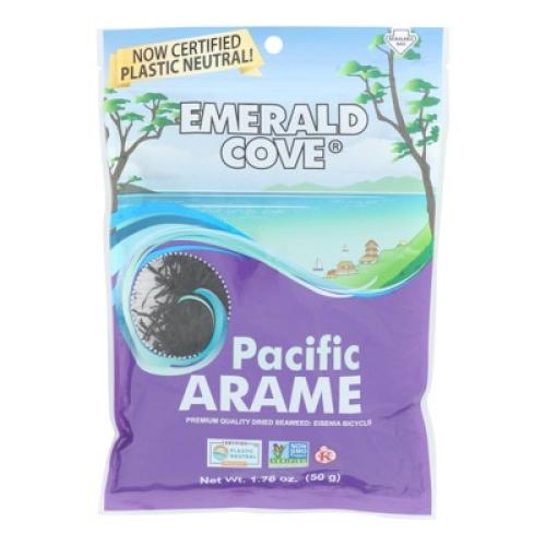 Emerald Cove Pacific Arame - Sea Vegetables - Silver Grade - Case of 6 - 1.76 oz