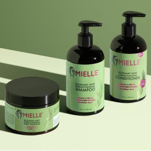 2 Pack Mielle Organics Rosemary Mint Strengthening Conditioner - 12 fl oz