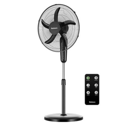 Holmes 18 Digital Oscillating 3 Speed Stand Fan with Remote Control Black - missing part, see the picture