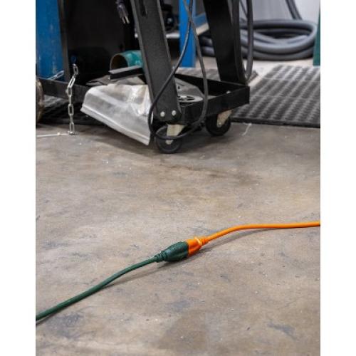 GE 1-Outlet Grounded Extension Cord Outdoor 16AWG 40' Green: 13A, 3-Conductor, Lifetime Warranty, 40ft Length