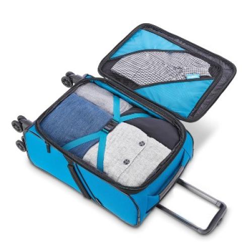American Tourister Phenom; Softside Spinner Suitcase - Blue