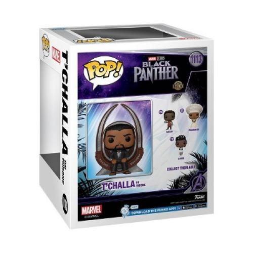 Funko POP! Deluxe: Black Panther - T'Challa on the Throne (Target Exclusive)(damage box)
