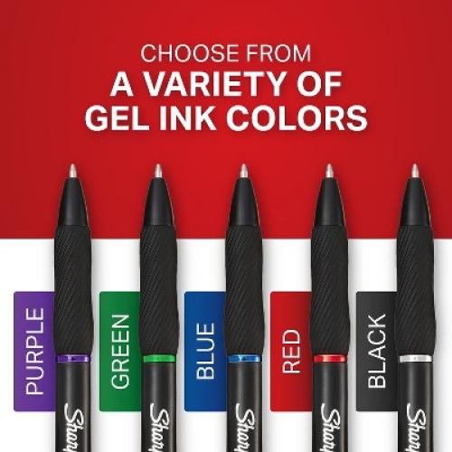 Sharpie S-Gel Retractable Gel Pen Medium Point Purple Ink Dozen (2126235)