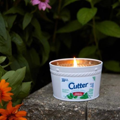 2pack Cutter 11oz Roped Bucket Candle