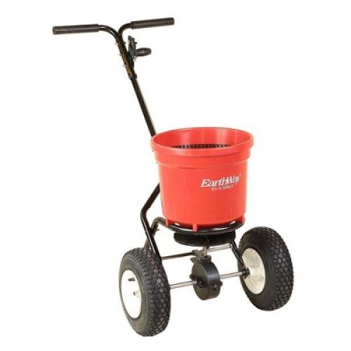 EarthWay Products 50lb Commercial Broadcast Walk-Behind Seed and Salt Spreader
