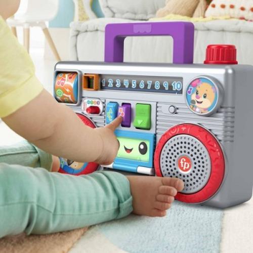 Fisher-Price Laugh & Learn Busy Boombox