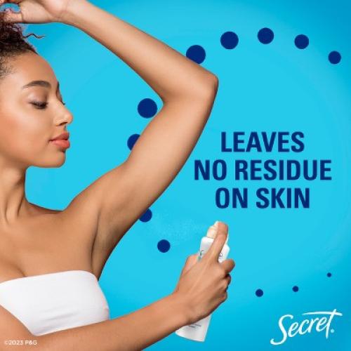 3pack Secret Dry Spray Antiperspirant and Deodorant for Women - Shower Fresh - 4.1oz