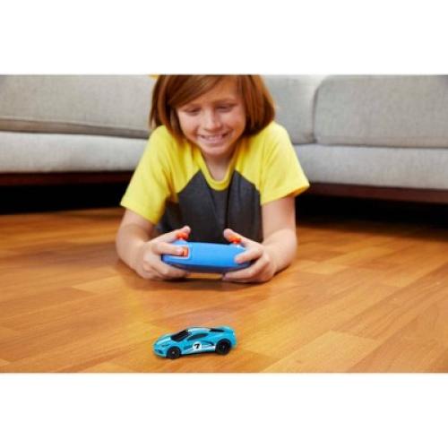 Color Blue Hot Wheels R/C  Corvette C10  Vehicle - 1:64 Scale