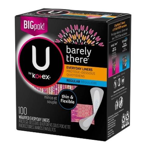 UBK Barely There Liner, Light Absorbency, 100ct