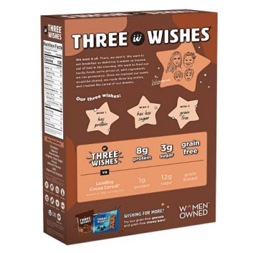 Three Wishes Cocoa Cereal - 8.6oz