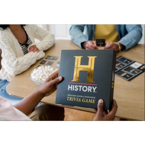 HISTORY Channel Trivia Game - 2000  General Knowledge Questions - Christmas Stocking Stuffers Gift for Adults, Family in The Pursuit of Trivial