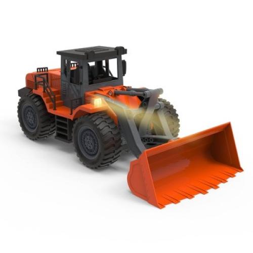 DRIVEN – Medium Toy Construction Truck with Remote Control – R/C Midrange Front End Loader