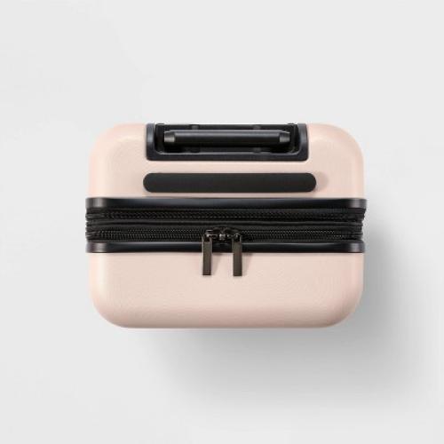 Hardside Carry On Suitcase Pink - Open Story™: 8-Wheel Polycarbonate Luggage