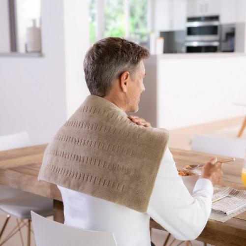 Sunbeam Premium Machine Washable Integrated Heating Pad with Compact Storage - King Size