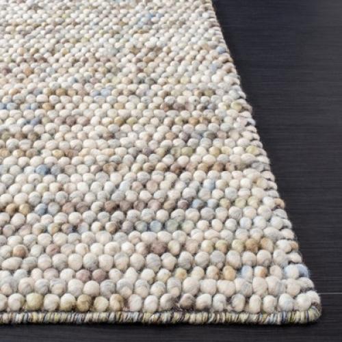 Natura NAT620 Hand Woven Indoor Accent Rug - Ivory/Multi - 3'x3' - Safavieh