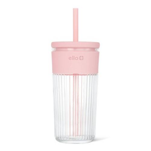 Ello Ava 18oz  Tumbler Pink
