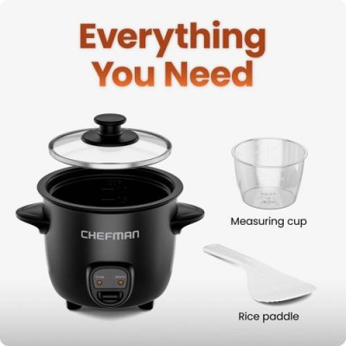 (missing accessories) Chefman 2 Cup Rice Cooker