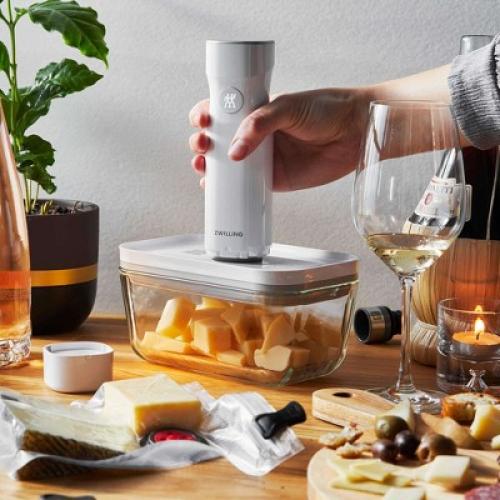 ZWILLING Fresh & Save Handheld Vacuum Sealer Machine for Easy Storage