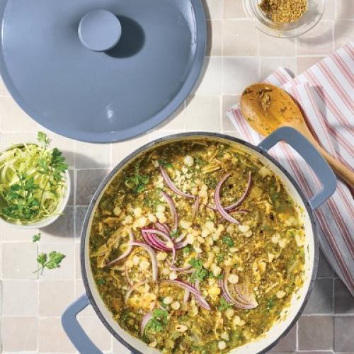 7.5qt Enamel Dutch Oven Blue - Figmint™