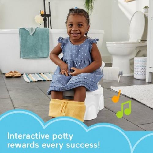 Fisher-Price Cheer For Me Potty - Gray/White