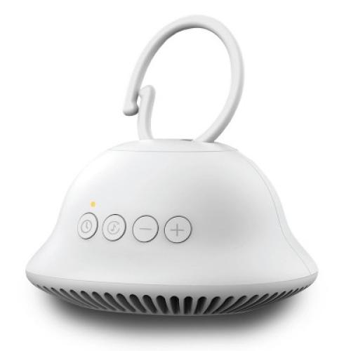 HoMedics On-The-Go-2 Portable Sound Machine and Baby Soother with Integrated Clip and 4 Relaxing Sounds
