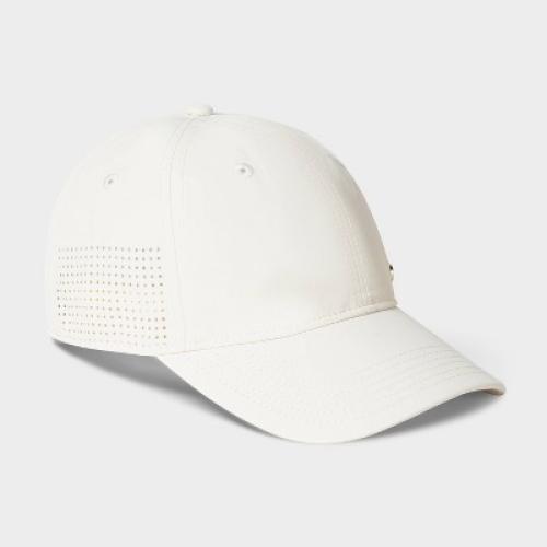 Champion Adult Polyester Metal Tack Cap Baseball Hat - Cream