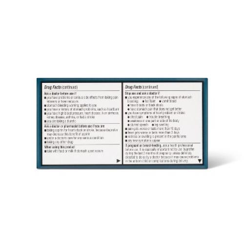 Pack 4 Ibuprofen (NSAID) Pain Reliever & Fever Reducer Caplets - 200ct - up&up™