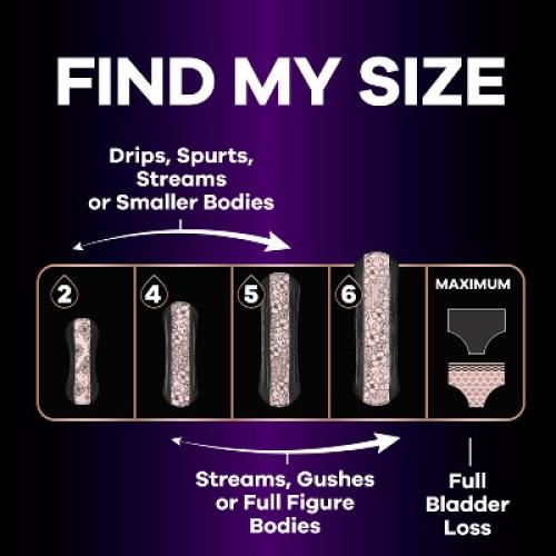 Always Discreet Boutique 5 Drops Incontinence Pads - Heavy - Long Length - 84ct