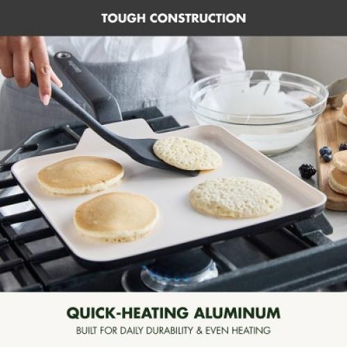 GreenPan Rio Advanced 11 Ceramic Nonstick Griddle Black
