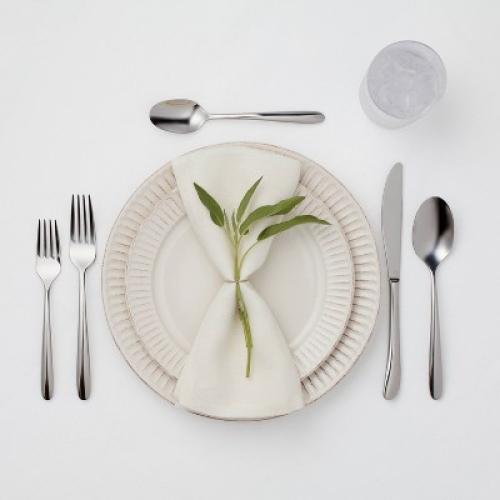 20pc Kayden Flatware Set Silver - Threshold™