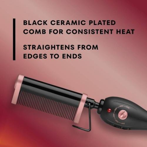 Gold N Hot Pressing and Styling Heated Straightening Brush