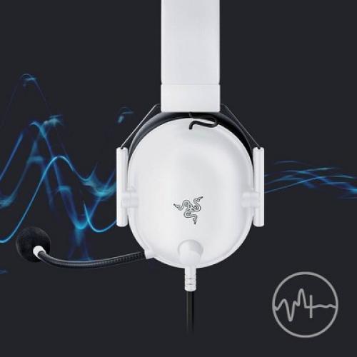Razer Blackshark V2 X Wired Gaming Headset for PlayStation 4/Nintendo Switch/PC - White