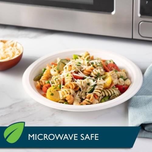 Hefty EcoSave Molded Fiber 8 3/4 Plates - 22ct 4pk