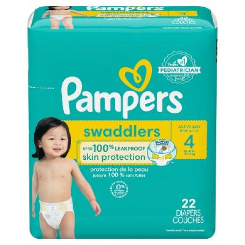 Pampers Swaddlers Soft Sensitive Skin Baby Diapers - 22ct