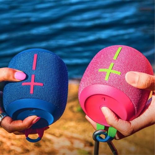 Ultimate Ears Wonderboom 3 Bluetooth Speakers - Hyper Pink