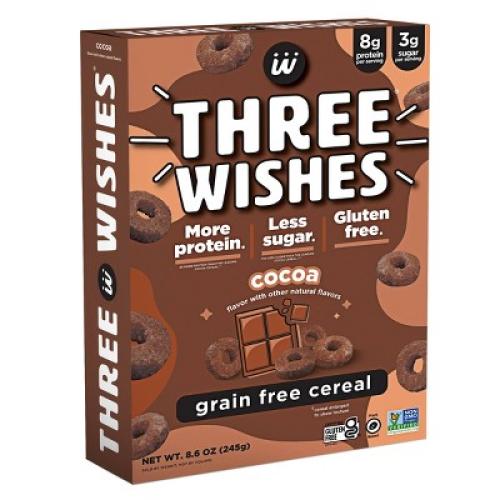 Three Wishes Cocoa Cereal - 8.6oz