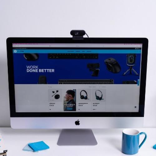 JLab GO POP USB Webcam - Black